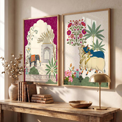 Traditional Wall Print For Living Room Wall Decor
