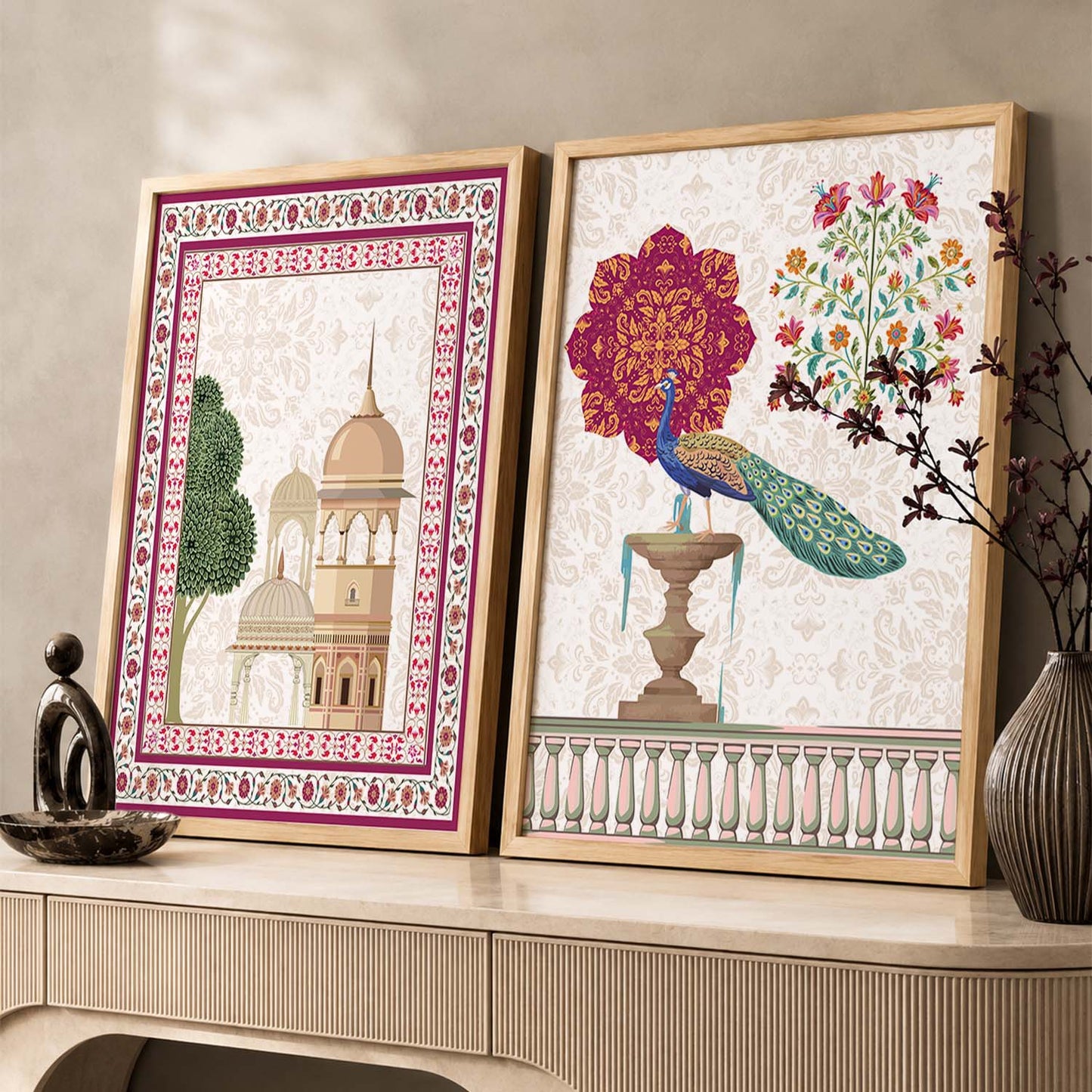 Traditional  Wall Print For Living Room Wall Decor