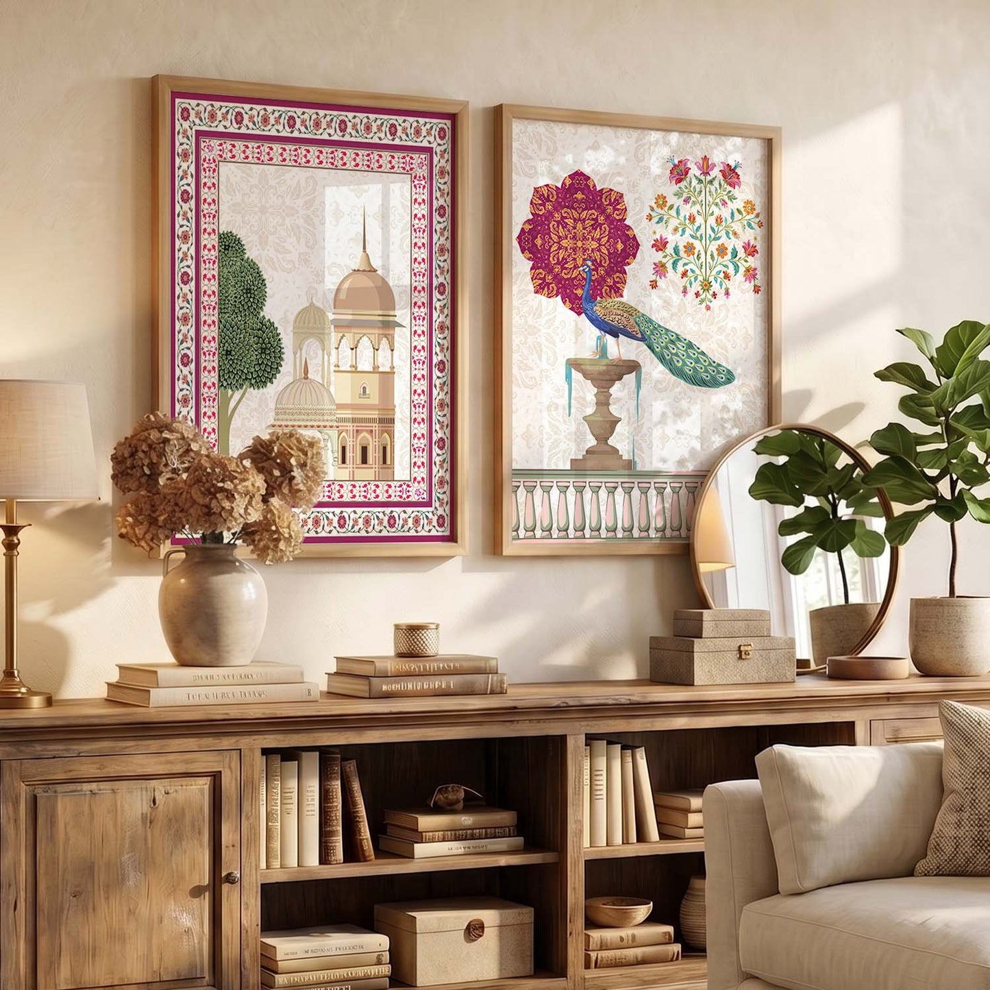 Traditional  Wall Print For Living Room Wall Decor