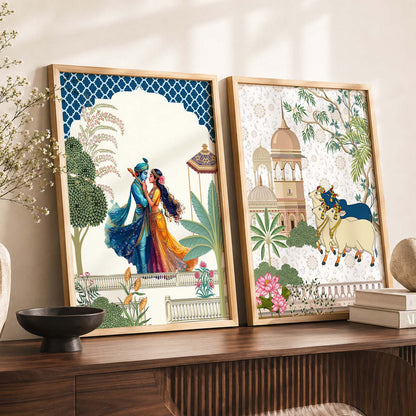 Traditional  Wall Print For Living Room Wall Decor