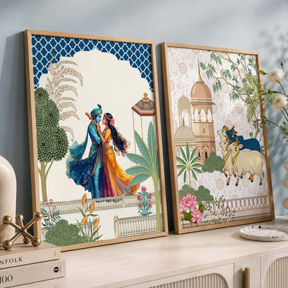 Traditional  Wall Print For Living Room Wall Decor