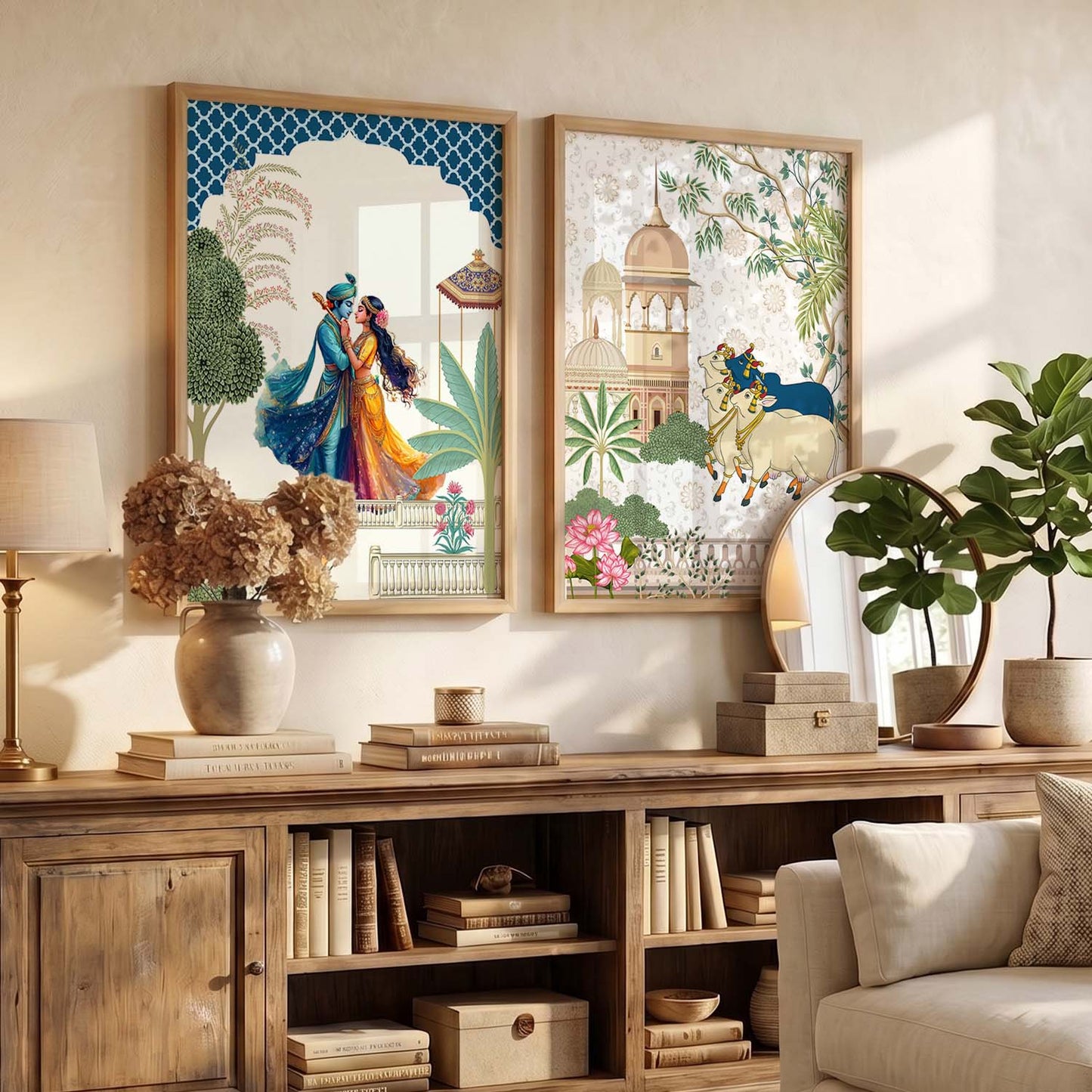 Traditional  Wall Print For Living Room Wall Decor