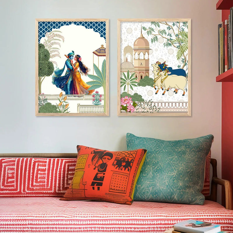 Traditional  Wall Print For Living Room Wall Decor