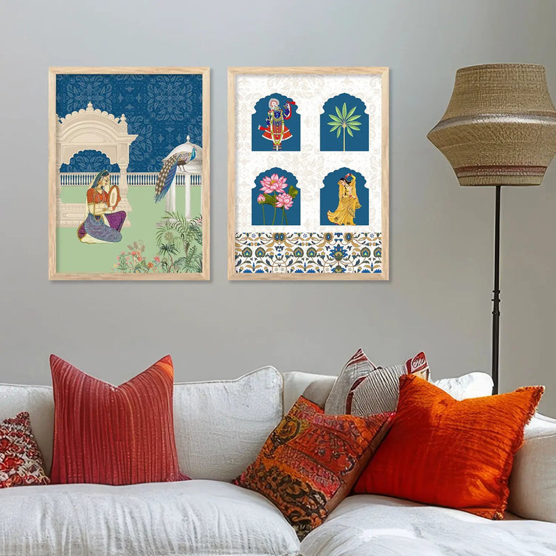 Traditional Wall Print For Living Room Wall Decor