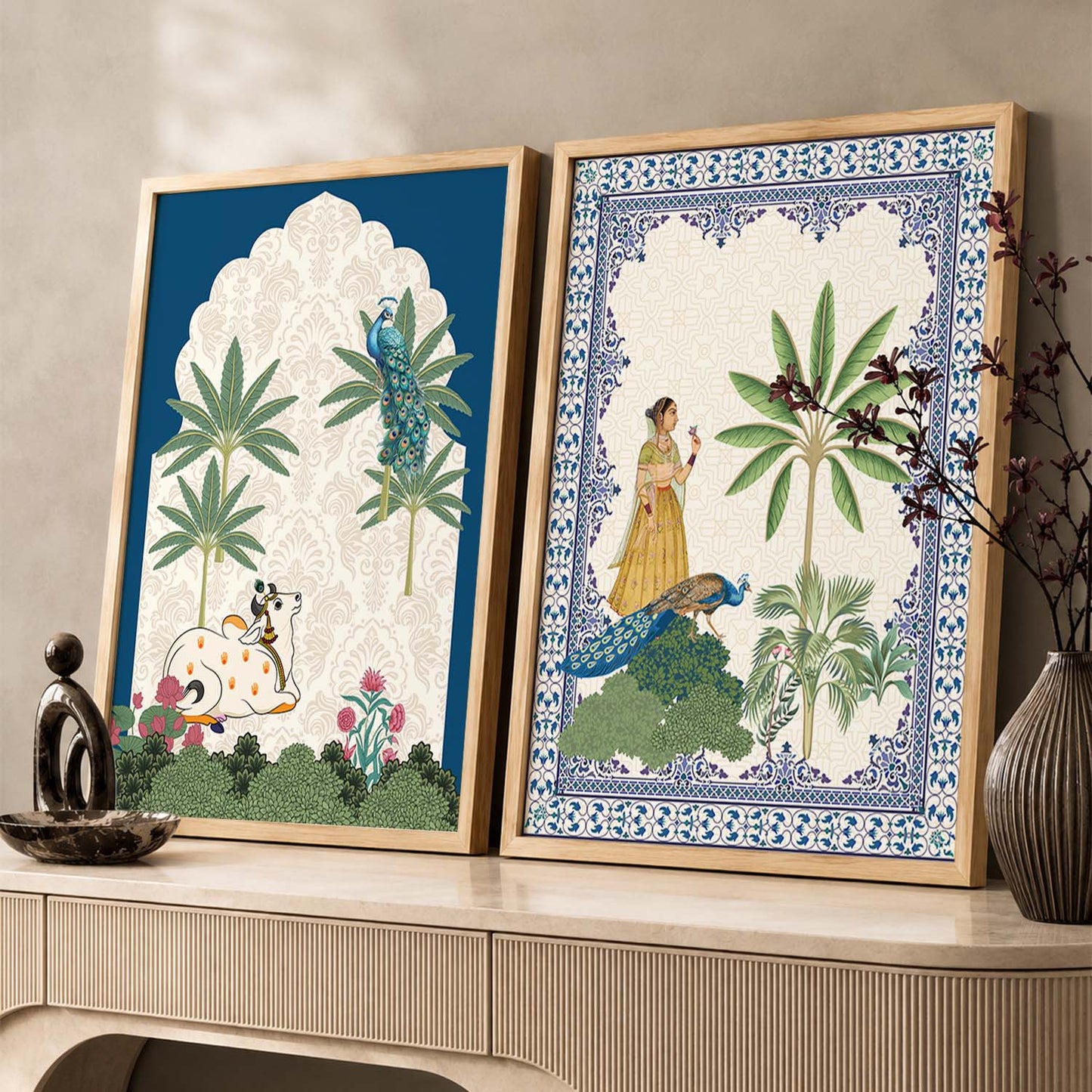 Traditional  Wall Print For Living Room Wall Decor