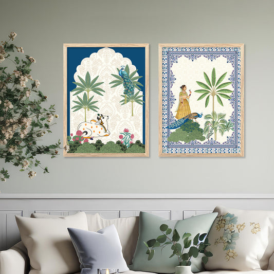 Traditional  Wall Print For Living Room Wall Decor