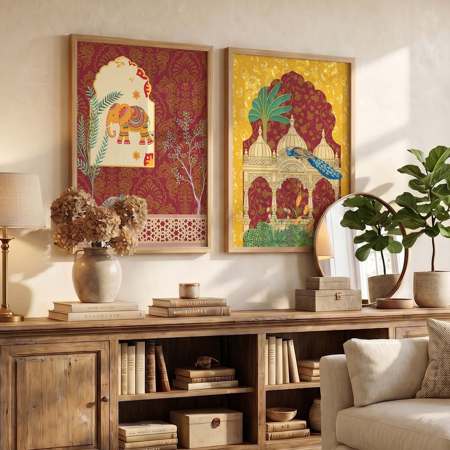 Traditional  Wall Print For Living Room Wall Decor