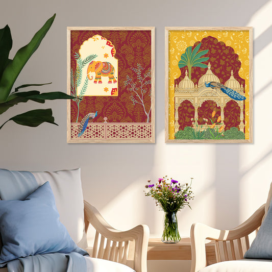 Traditional  Wall Print For Living Room Wall Decor