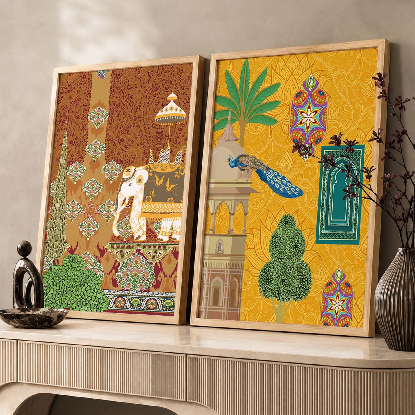Traditional  Wall Print For Living Room Wall Decor