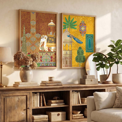 Traditional  Wall Print For Living Room Wall Decor
