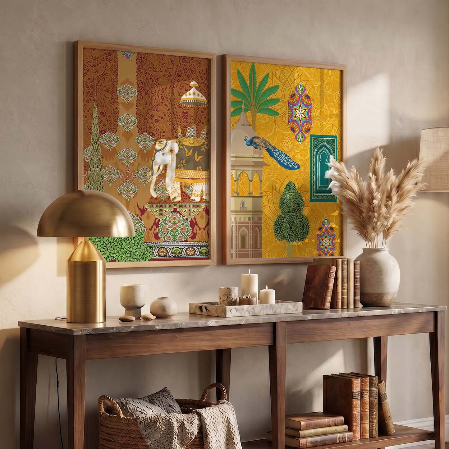 Traditional  Wall Print For Living Room Wall Decor