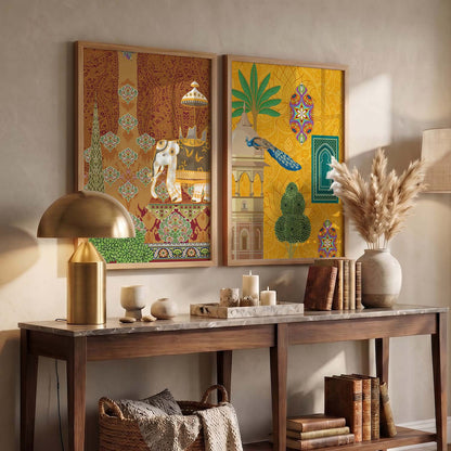 Traditional  Wall Print For Living Room Wall Decor