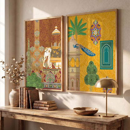Traditional  Wall Print For Living Room Wall Decor