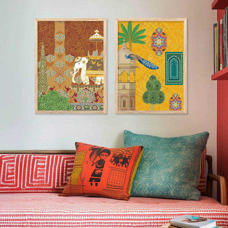 Traditional  Wall Print For Living Room Wall Decor