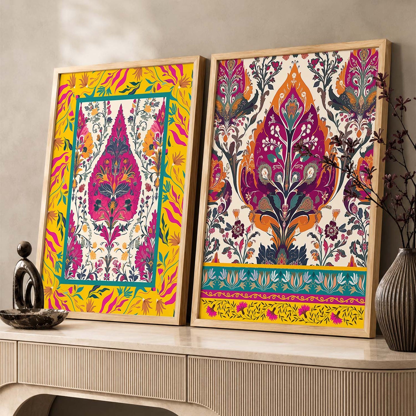 Traditional  Wall Print For Living Room Wall Decor