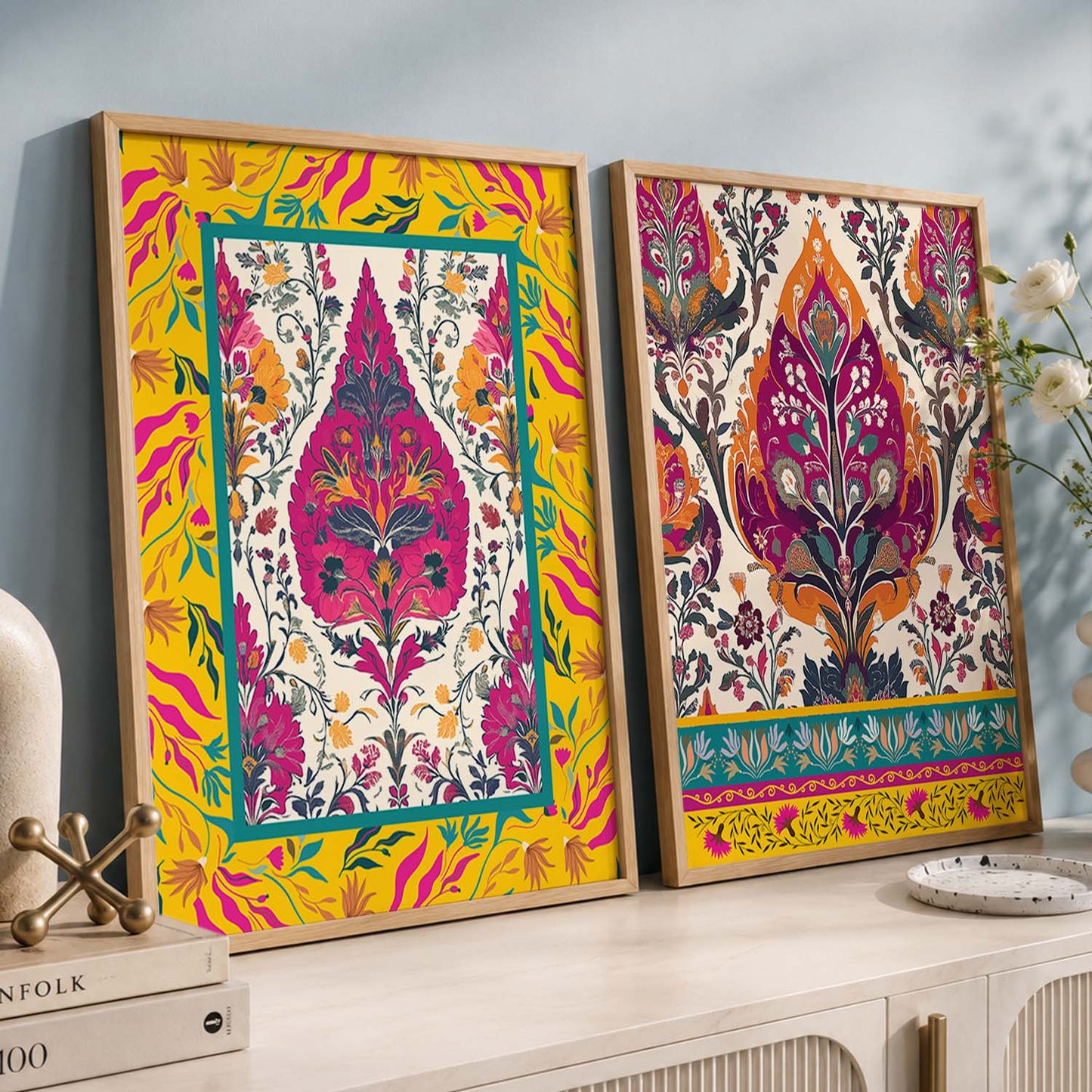 Traditional  Wall Print For Living Room Wall Decor
