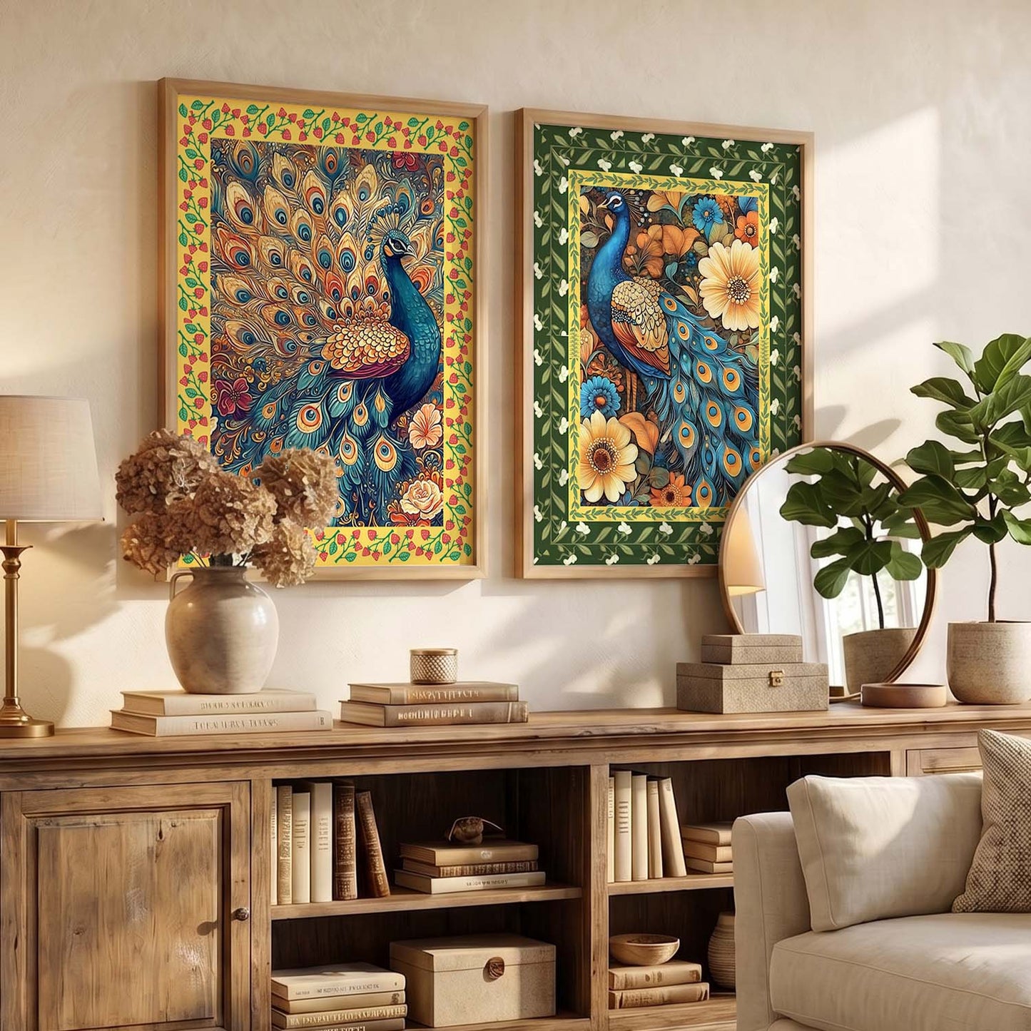 Traditional  Wall Print For Living Room Wall Decor