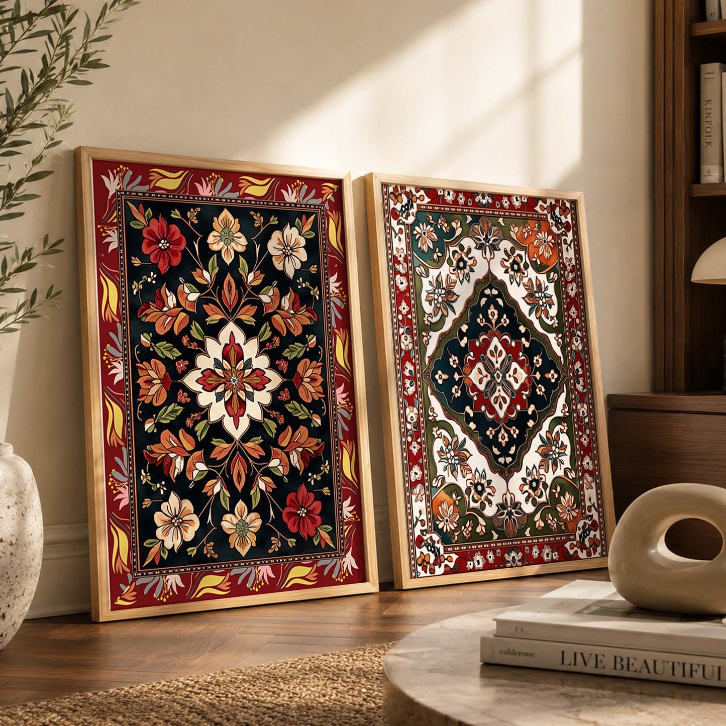 Traditional  Wall Print For Living Room Wall Decor