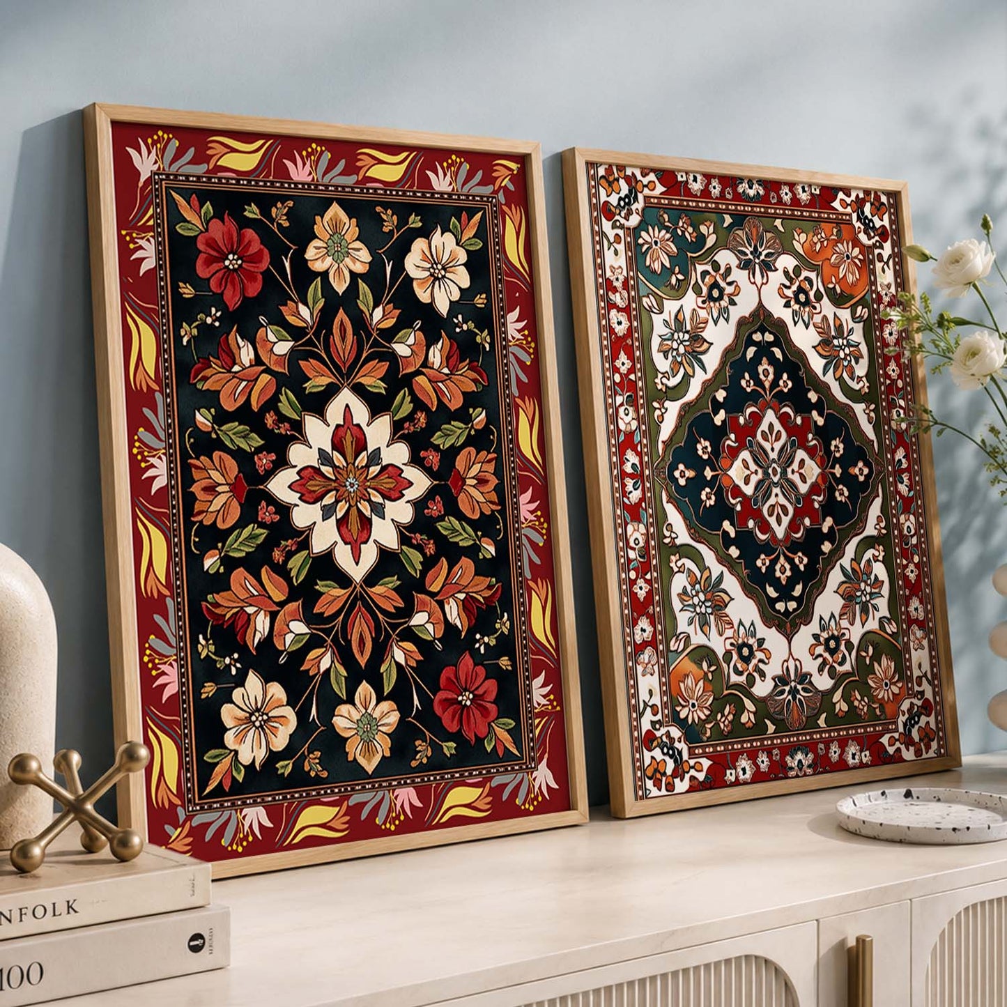 Traditional  Wall Print For Living Room Wall Decor
