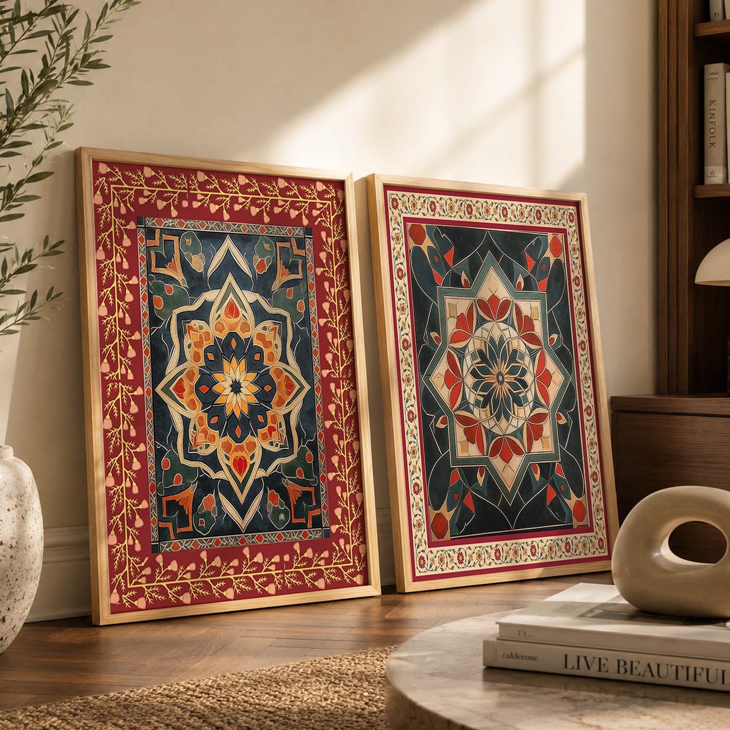 Traditional Wall Print For Living Room Wall Decor