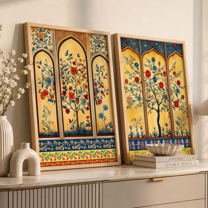 Floral  Wall Print For Living Room Wall Decor