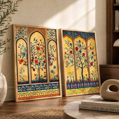 Floral  Wall Print For Living Room Wall Decor