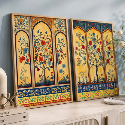 Floral  Wall Print For Living Room Wall Decor