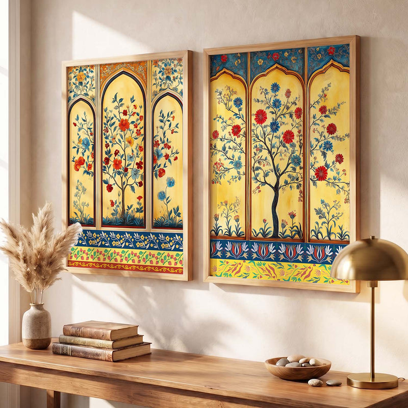 Floral  Wall Print For Living Room Wall Decor