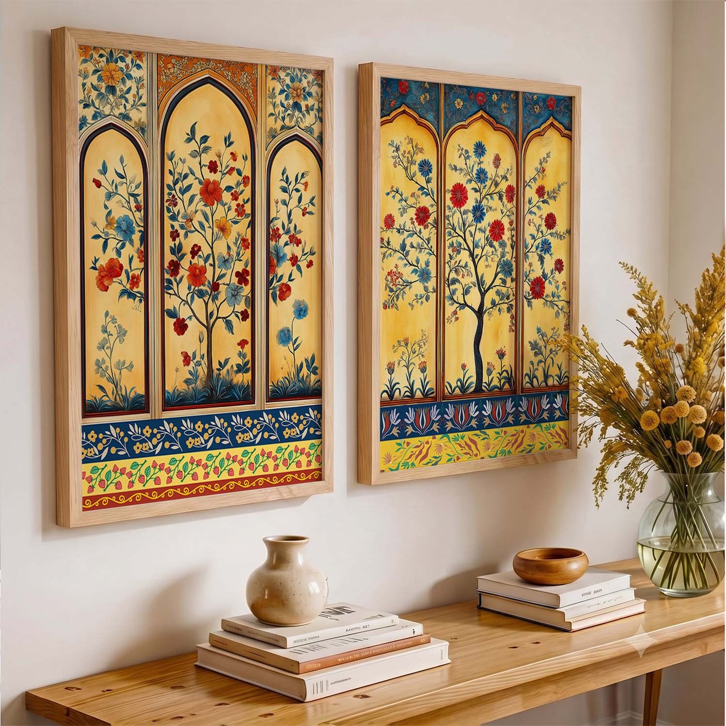 Floral  Wall Print For Living Room Wall Decor