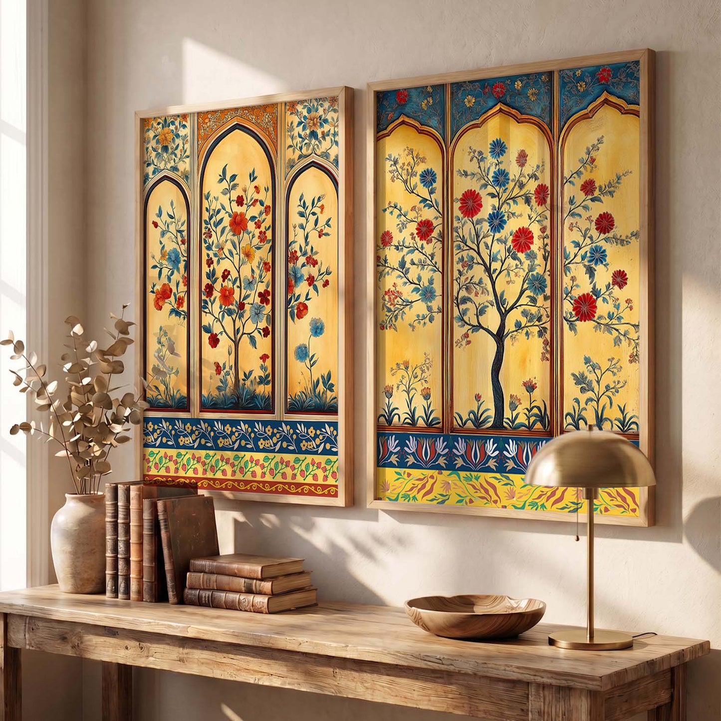 Floral  Wall Print For Living Room Wall Decor