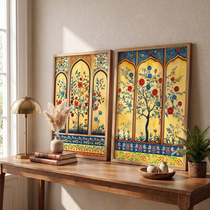 Floral  Wall Print For Living Room Wall Decor