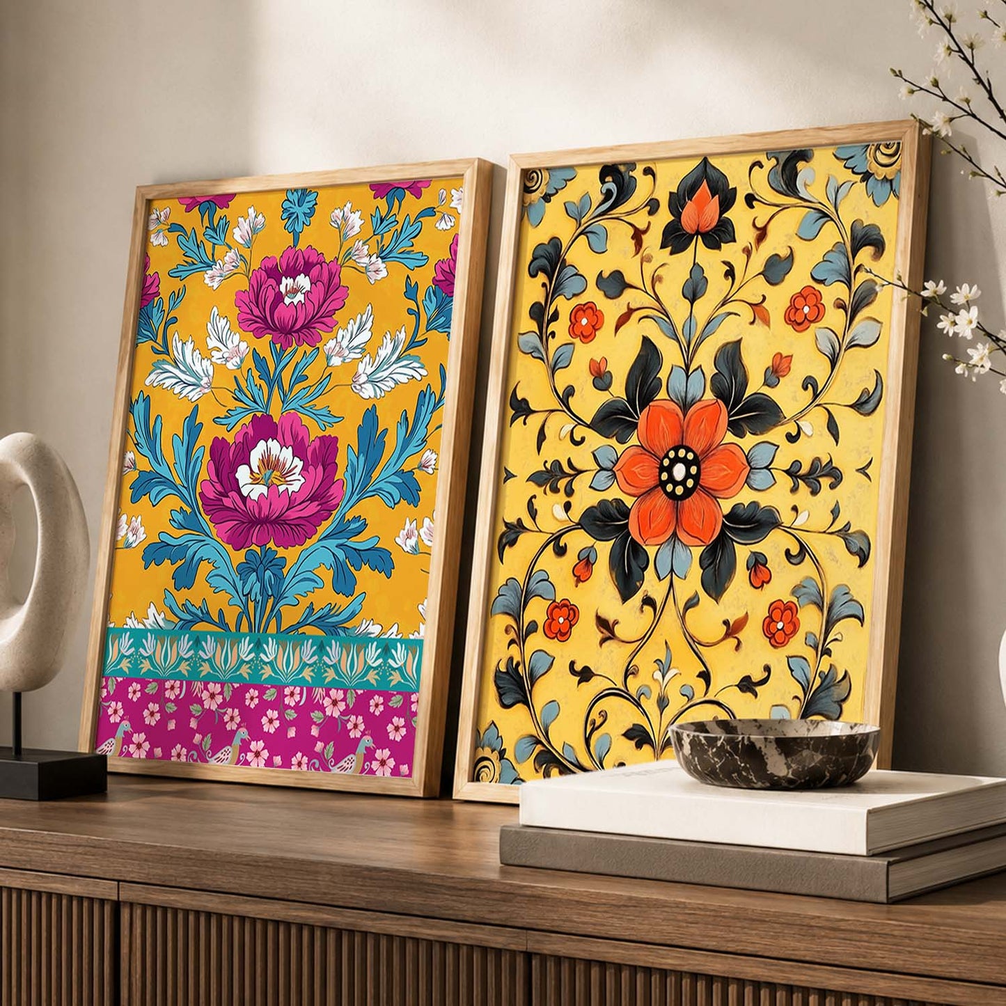 Traditional  Wall Print For Living Room Wall Decor