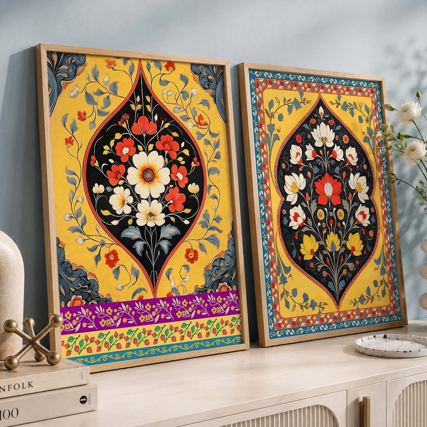 Traditional  Wall Print For Living Room Wall Decor