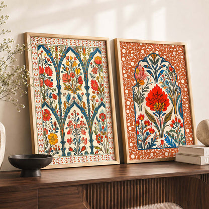 Floral  Wall Print For Living Room Wall Decor