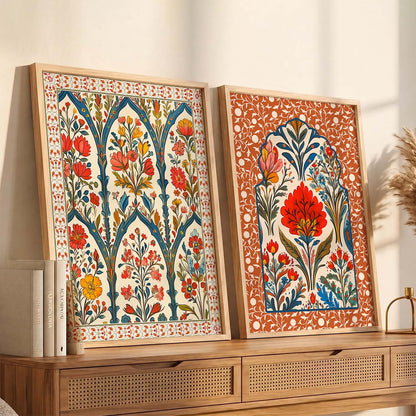 Floral  Wall Print For Living Room Wall Decor