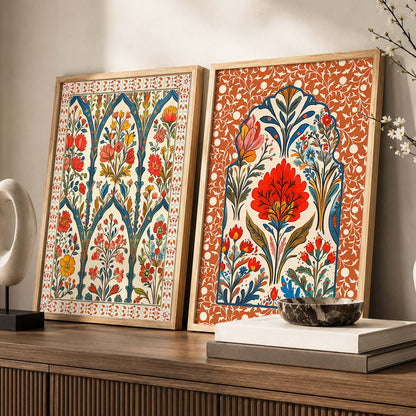 Floral  Wall Print For Living Room Wall Decor