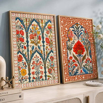 Floral  Wall Print For Living Room Wall Decor