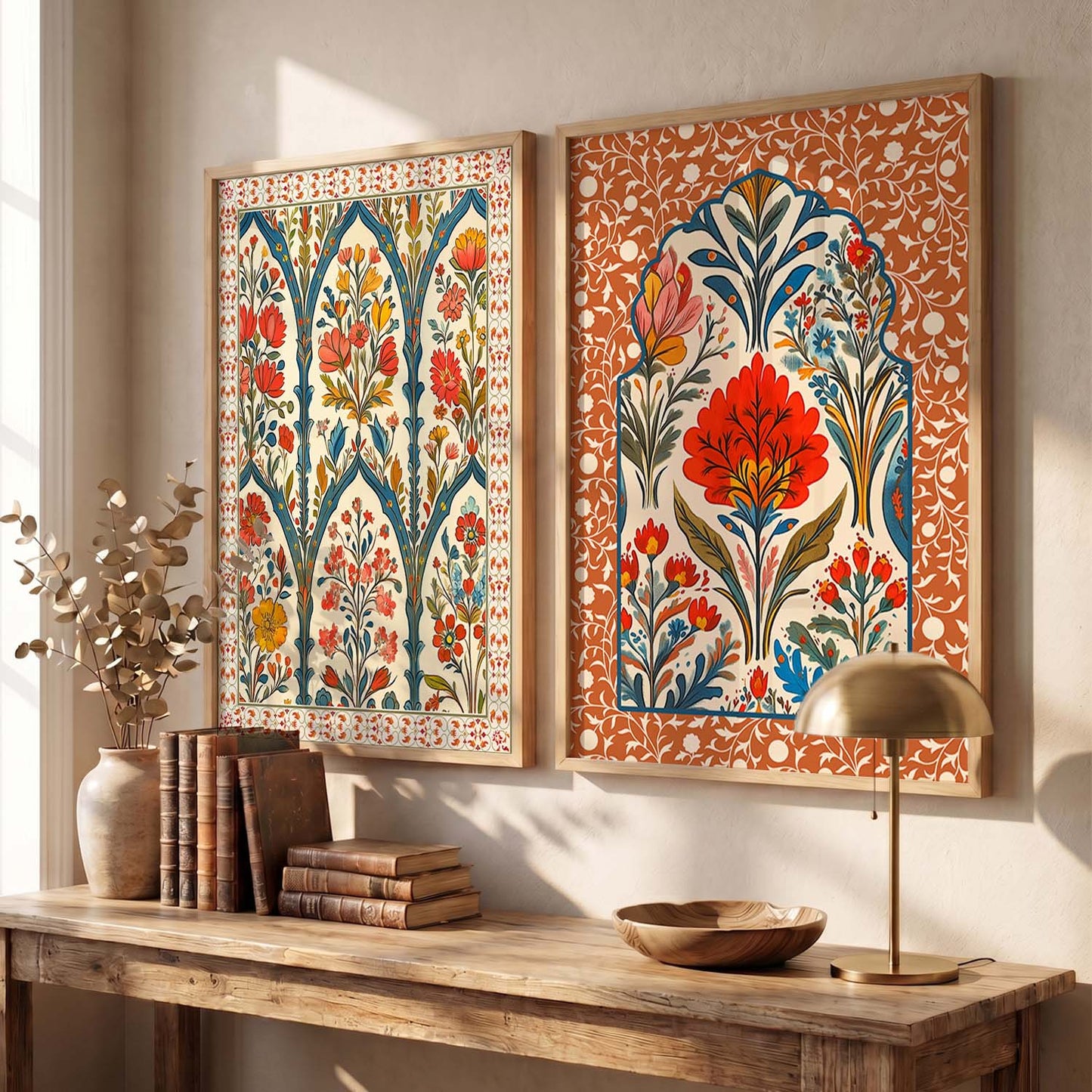 Floral  Wall Print For Living Room Wall Decor
