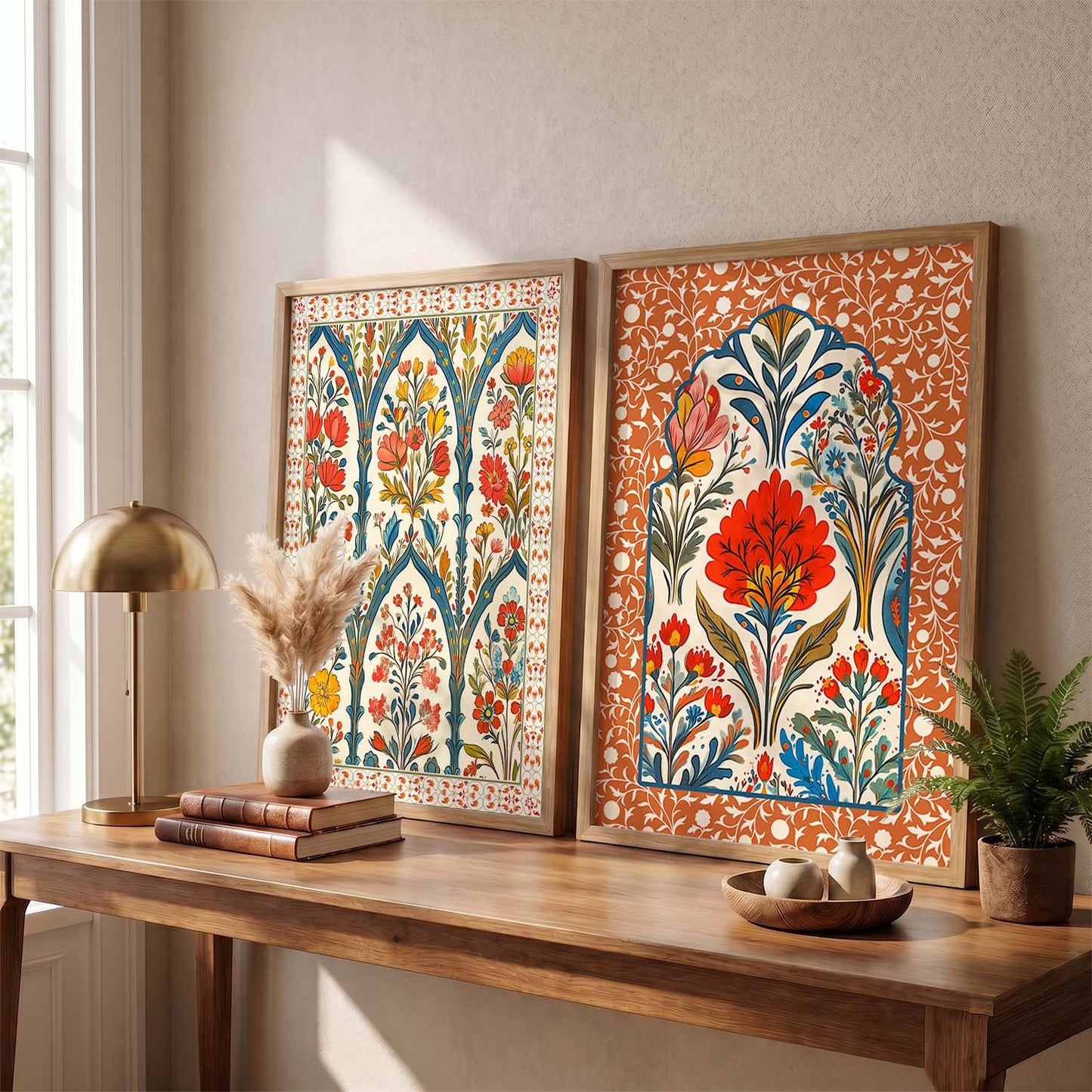 Floral  Wall Print For Living Room Wall Decor