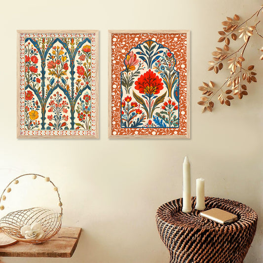Floral  Wall Print For Living Room Wall Decor