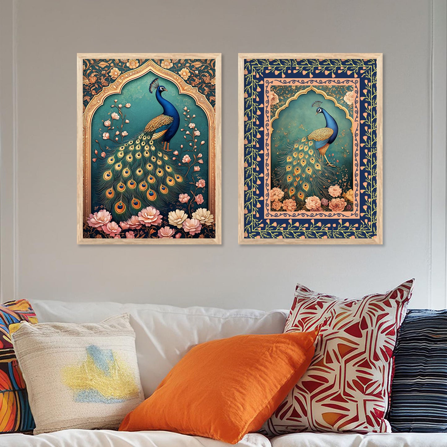 Traditional Wall Print For Living Room Wall Decor