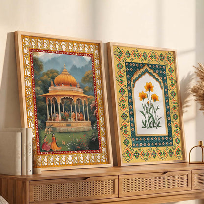 Traditional  Wall Print For Living Room Wall Decor