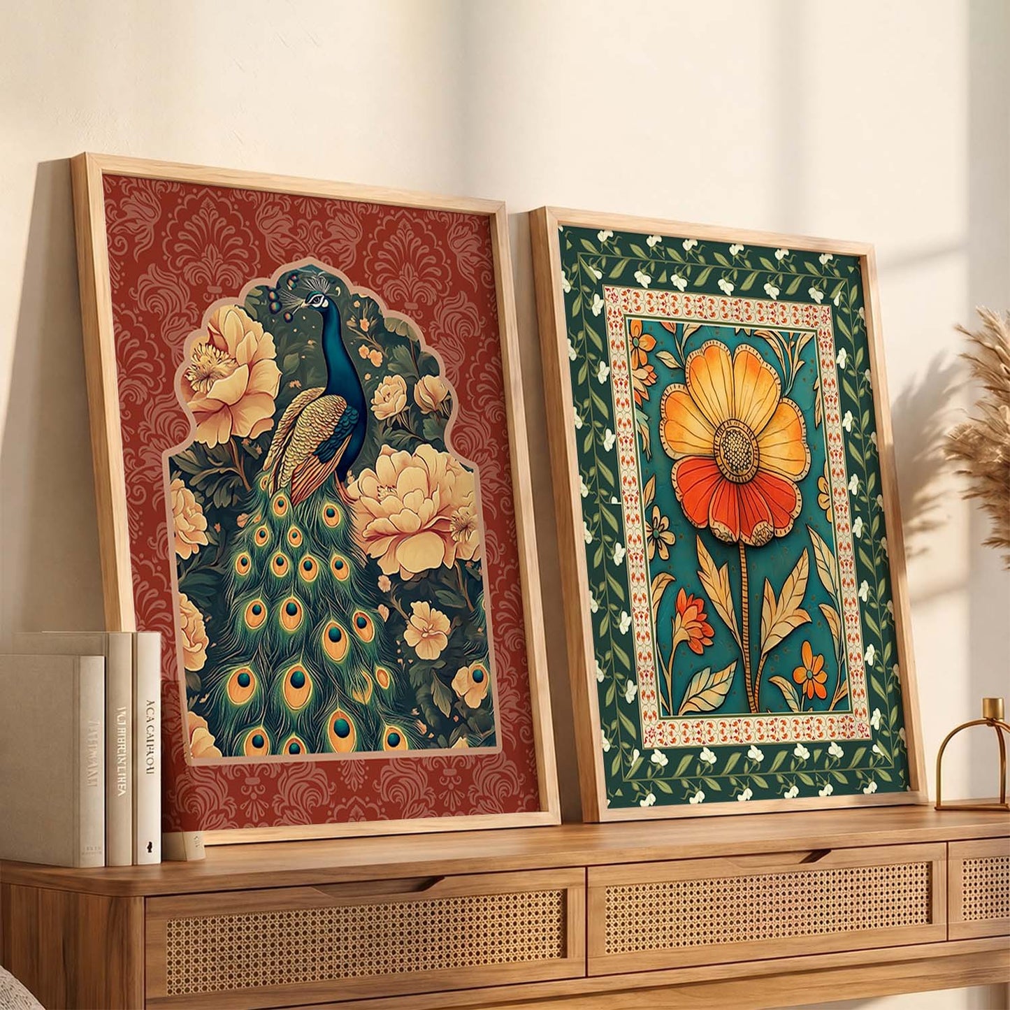 Floral  Wall Print For Living Room Wall Decor