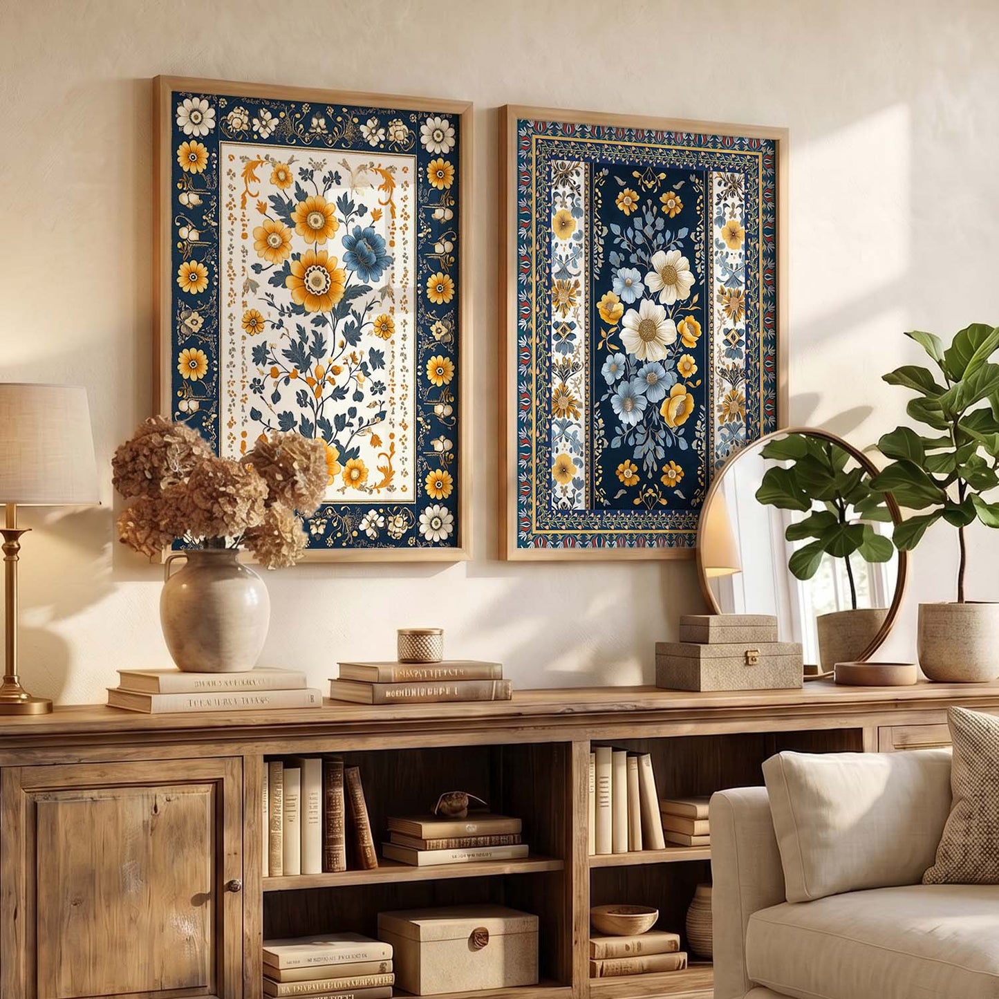 Traditional  Wall Print For Living Room Wall Decor