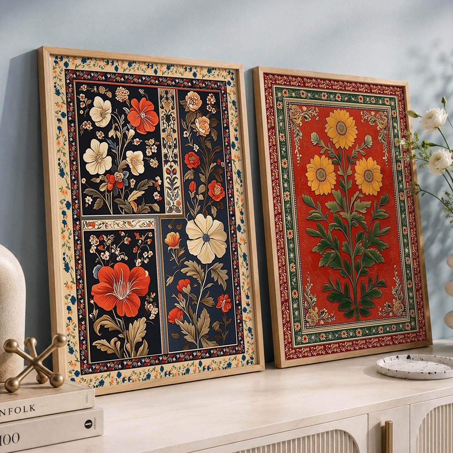 Traditional  Wall Print For Living Room Wall Decor