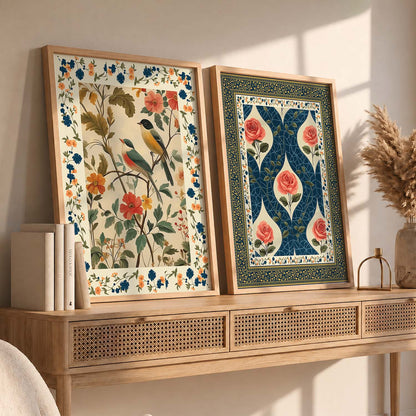 Traditional Wall Print For Living Room Wall Decor
