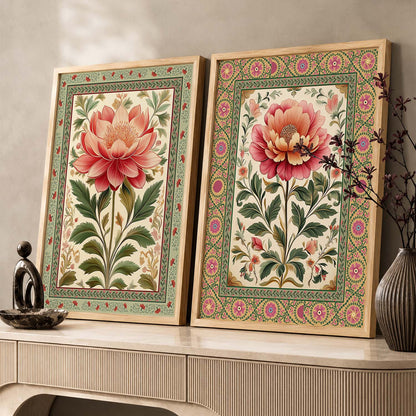 Floral  Wall Print For Living Room Wall Decor