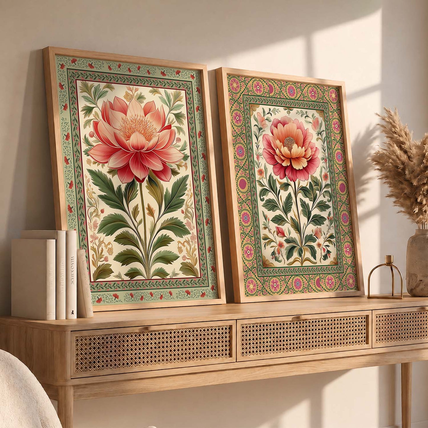 Floral  Wall Print For Living Room Wall Decor