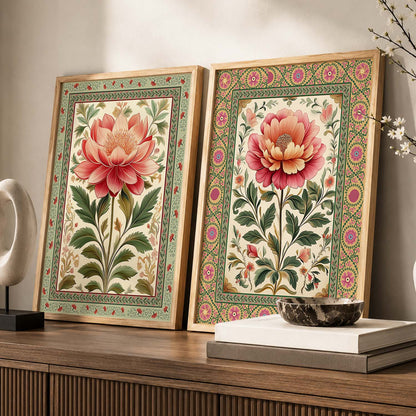 Floral  Wall Print For Living Room Wall Decor