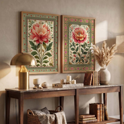 Floral  Wall Print For Living Room Wall Decor